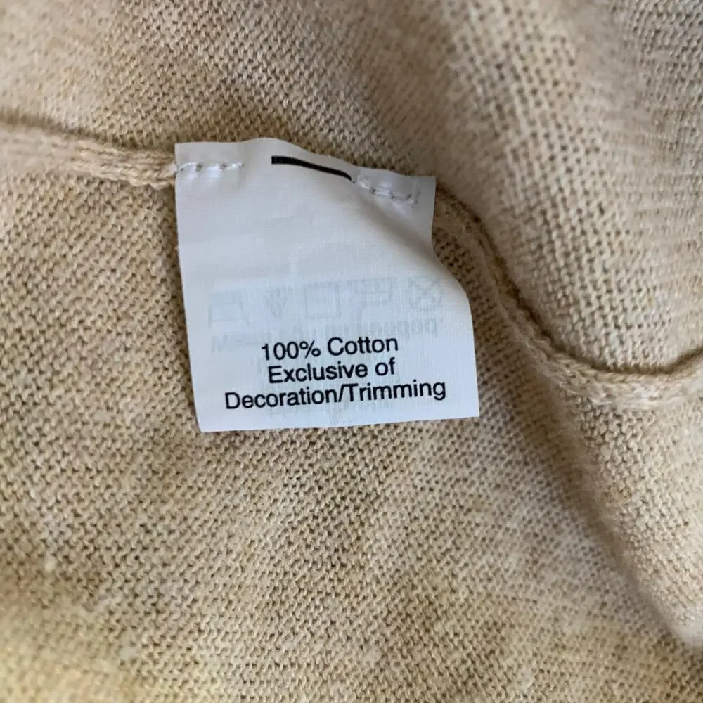 J. Crew Factory Embroidered Cheetah Teddie Sweater Size Small - Picture 9 of 9